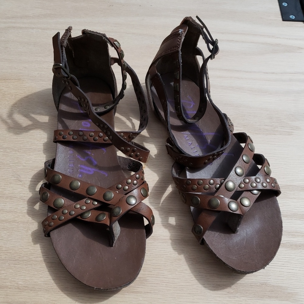 Sandals leather